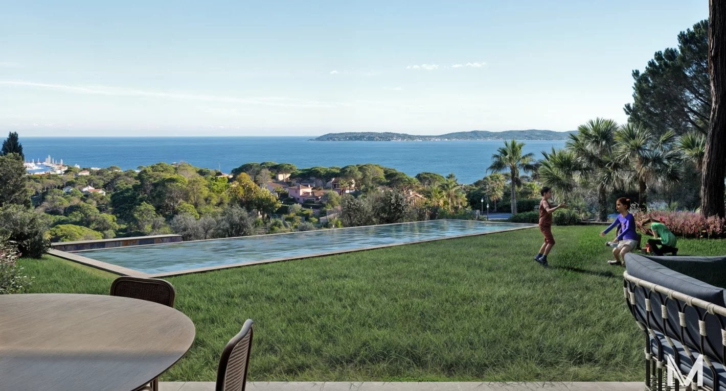 SAINTE-MAXIME - PROPRIETE D'EXCEPTION - VUE MER